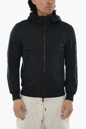 Felpa SOFT SHELL in Tessuto Tecnico con Cappuccio