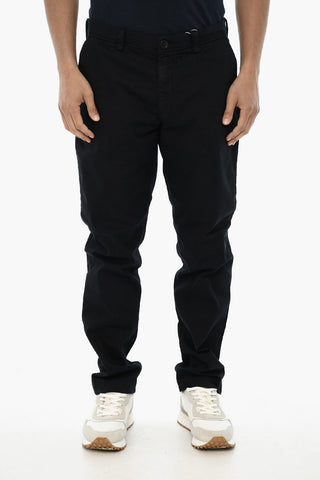 Chinohose aus Stretch-Baumwolle mit geradem Bein
