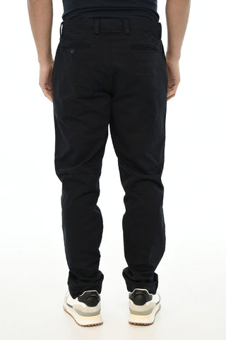 Chinohose aus Stretch-Baumwolle mit geradem Bein