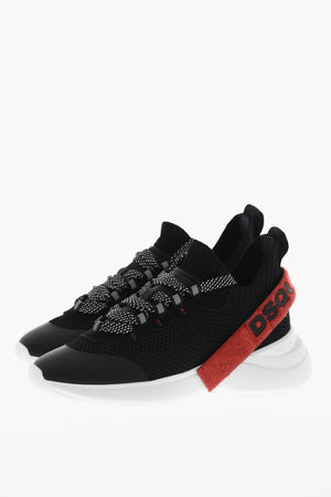 Sneakers Basse FLY in Tessuto Tecnico con Dettagli a Contrasto