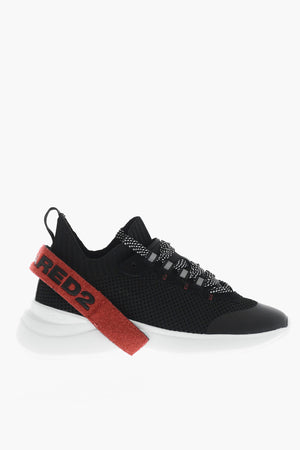 Sneakers Basse FLY in Tessuto Tecnico con Dettagli a Contrasto