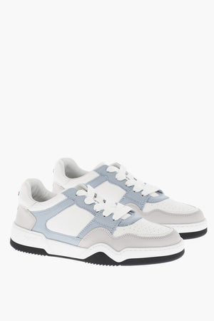 엠보 가죽 로우탑 스니커즈 SPIKER