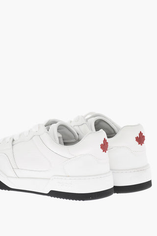 Sneakers Basse SPIKER in Pelle Martellata
