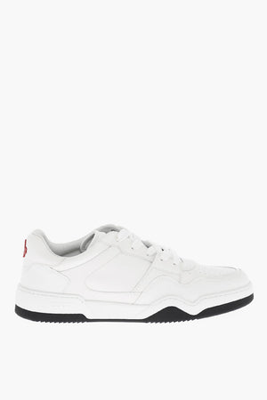 Low-Top-Sneaker SPIKER aus genarbtem Leder