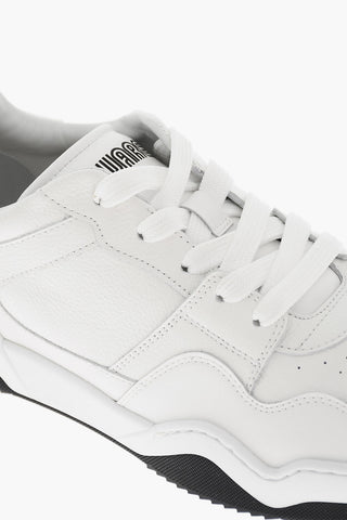 Sneakers Basse SPIKER in Pelle Martellata