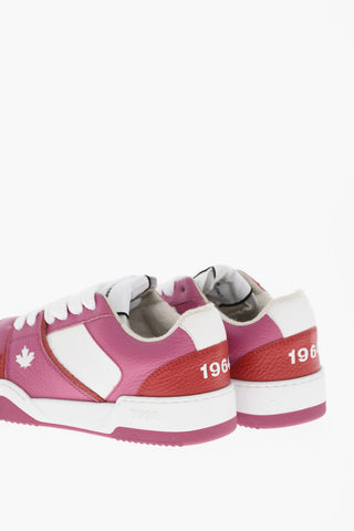 Sneakers Basse SPIKER in Pelle Martellata