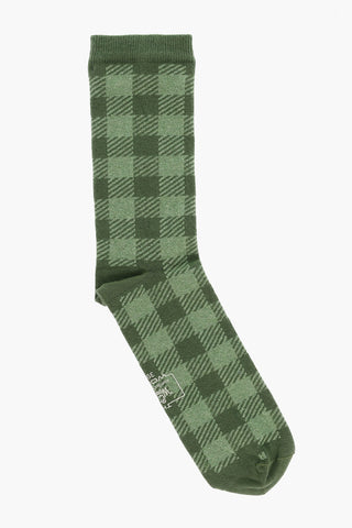 Lange Socken im Buffalo-Karo
