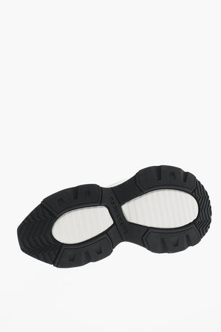 Low-Top-Sneaker WAVE aus Leder und Textil