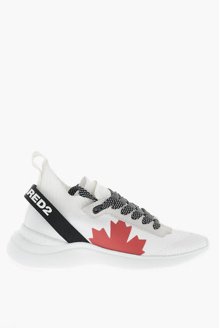 Sneakers Basse FLY in Tessuto Tecnico con Dettagli a Contrasto