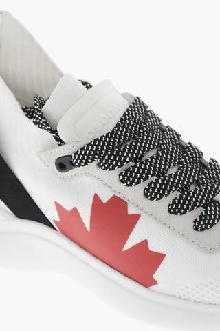 Technical Fabric Low-Top Sneakers FLY with Contrast Details