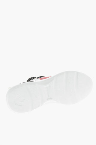 Technical Fabric Low-Top Sneakers FLY with Contrast Details