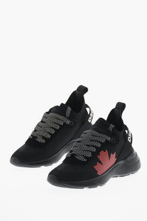 Sneakers Basse FLY in Tessuto Tecnico con Dettagli a Contrasto