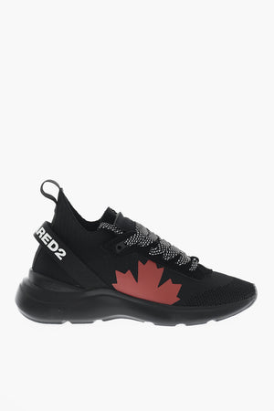 Sneakers Basse FLY in Tessuto Tecnico con Dettagli a Contrasto
