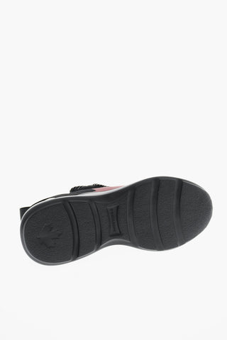Technical Fabric Low-Top Sneakers FLY with Contrast Details