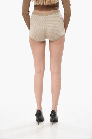 Jacquard Knit Monogram Shorts