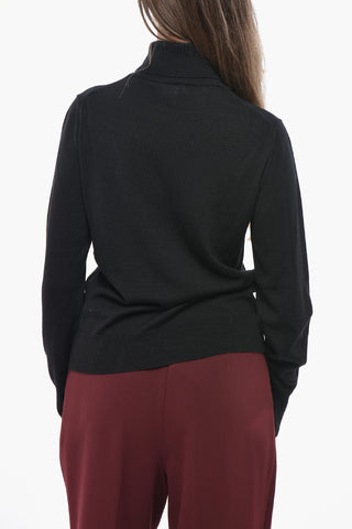 Maglia a Collo Alto in Lana
