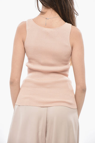 Ribbed Cotton Tank Top