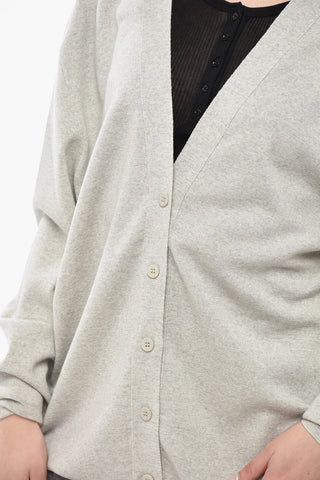 Cardigan aus reiner Schurwolle mit doppelter Knopfleiste