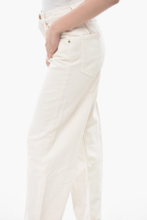 SNACKS Jeans Mom Fit con Passanti 18cm