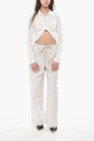 Polo Cropped Fit TWIST aus Baumwollpiqué