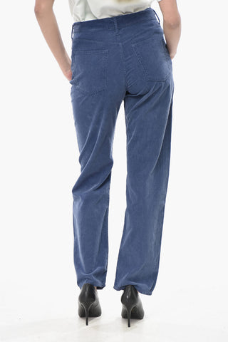 5-Taschen-Hose TARLEY aus geripptem Velours
