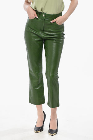 5-Taschen-Hose Aus Leder