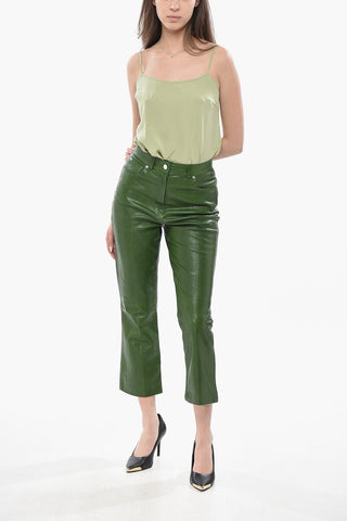 5-Taschen-Hose Aus Leder
