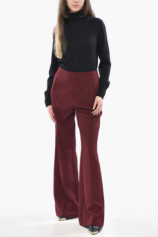 Viscose Stretch Palazzo Trousers