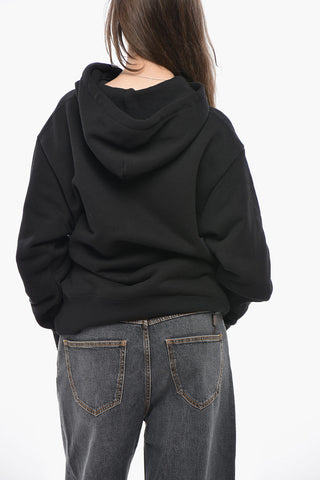 Felpa Hoodie CHEZ VALENTINO con Stampa Frontale