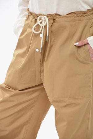 Cotton Trousers BONNETTE with Drawstring
