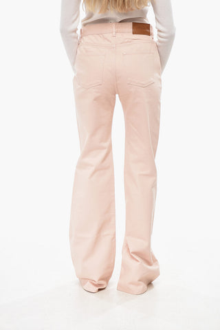 Cotton Straight-Leg Multi-Pocket Trousers