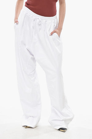 Palazzo-Jogger aus reiner Baumwolle