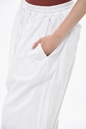Palazzo-Jogger aus reiner Baumwolle