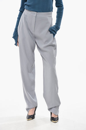 EMPORIO Pantaloni Carrot Fit in Tessuto Twill