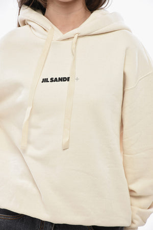 Cotton Hoodie with Printed Logo