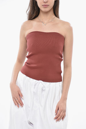 Elastisches Tube-Top aus Strick