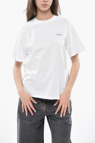 T-Shirt Aus Baumwolle Mit Aufgedrucktem Logo