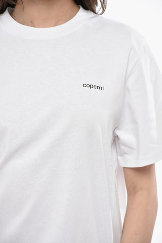 T-Shirt Aus Baumwolle Mit Aufgedrucktem Logo