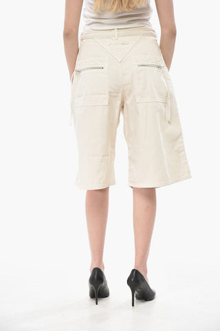 Cotton Shorts PASCAL With One Pleat