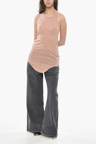 LIDO Cotton Tank Top BASIC with Raw Hem
