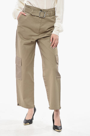 Gabardine-Cargo-Hose VENTO mit Einsätzen aus Nylon