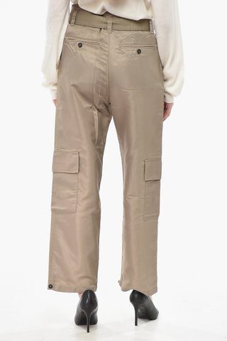 Gabardine-Cargo-Hose VENTO mit Einsätzen aus Nylon