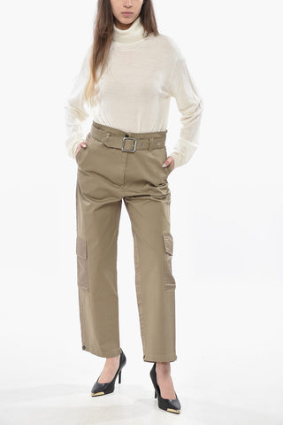 Gabardine-Cargo-Hose VENTO mit Einsätzen aus Nylon