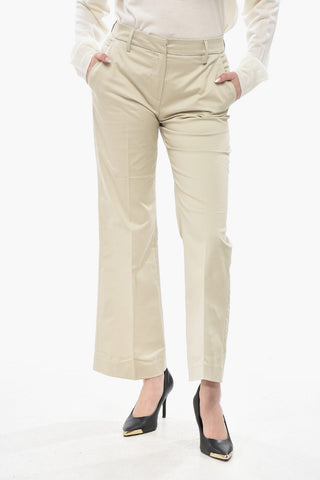 Chino-Hose SANDY mit Bootcut-Saum