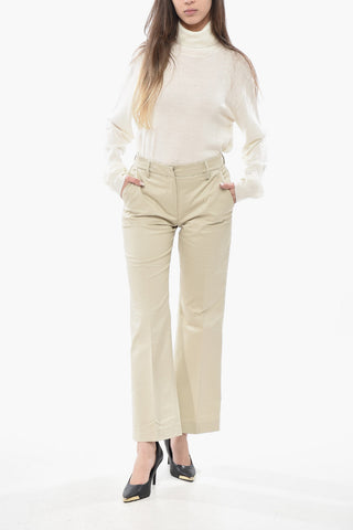 Chino-Hose SANDY mit Bootcut-Saum