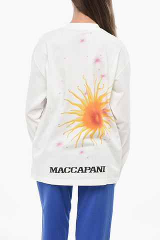 Printed Cotton Crewneck T-Shirt