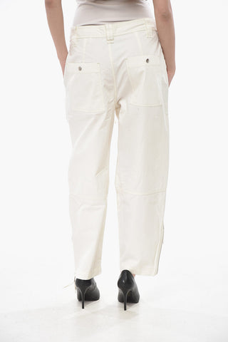 ETOILE Cotton Multi-Pocket Pants KELVIN with Ankle Zip