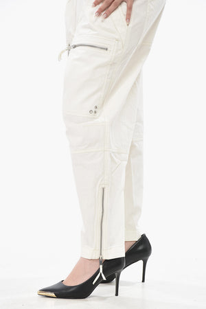 ETOILE Cotton Multi-Pocket Pants KELVIN with Ankle Zip