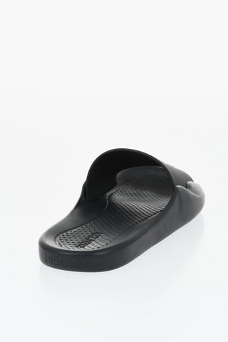 Rubber Slides with Contrast Logo