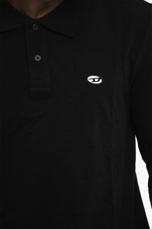 Long Sleeve Cotton Piqué Polo T-SMITH-LS-DOVAL-PJ